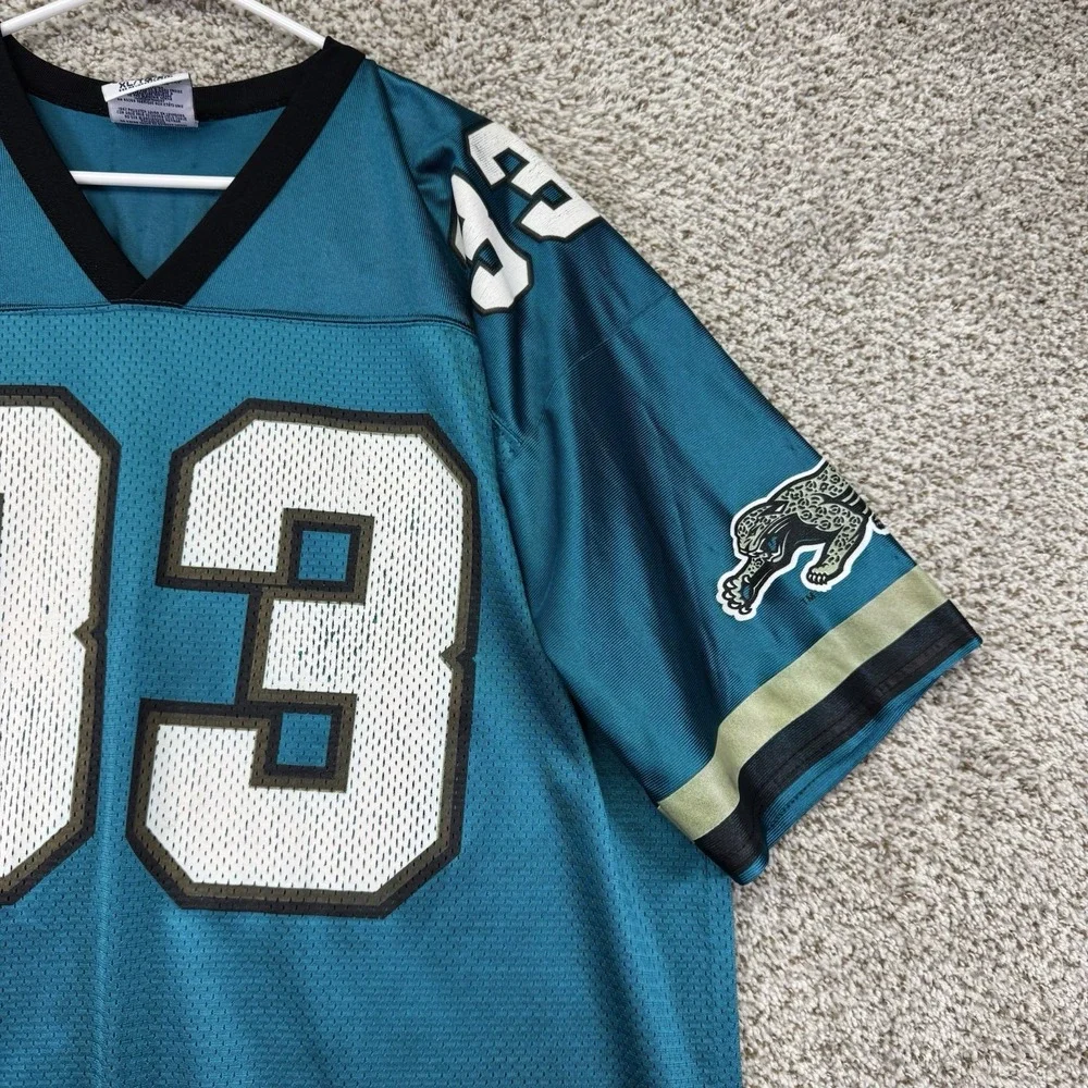 Vintage‎ 90s James Stewart Jacksonville Jaguars Jersey Men's XL Logo Athletic - Picture 9 of 15